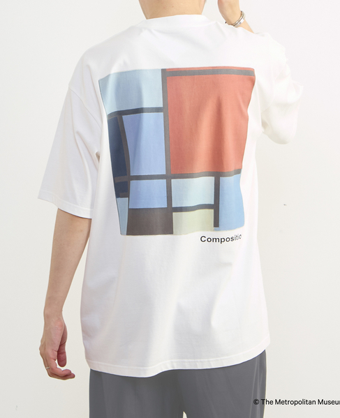 《コラボレーション》The Met × MEN'S MELROSE / コンテンポラリーアート プリントTシャツ 詳細画像 ホワイト 22