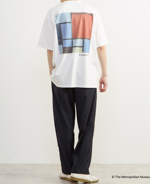 《コラボレーション》The Met × MEN'S MELROSE / コンテンポラリーアート プリントTシャツ 詳細画像 ホワイト 25