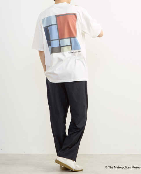 《コラボレーション》The Met × MEN'S MELROSE / コンテンポラリーアート プリントTシャツ 詳細画像 ホワイト 26