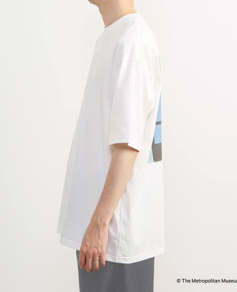 《コラボレーション》The Met × MEN'S MELROSE / コンテンポラリーアート プリントTシャツ 詳細画像 ホワイト 3