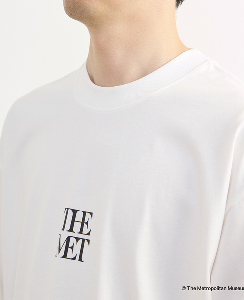《コラボレーション》The Met × MEN'S MELROSE / コンテンポラリーアート プリントTシャツ 詳細画像 ホワイト 6
