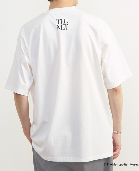 《コラボレーション》The Met × MEN'S MELROSE / コンテンポラリーアート プリントTシャツ 詳細画像 ホワイトＡ 13