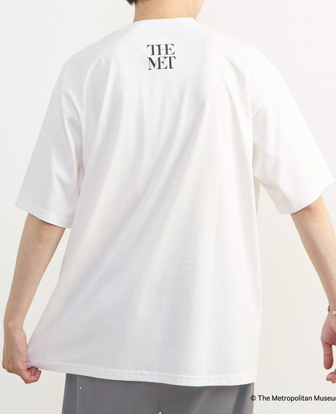 《コラボレーション》The Met × MEN'S MELROSE / コンテンポラリーアート プリントTシャツ 詳細画像 ホワイトＡ 14
