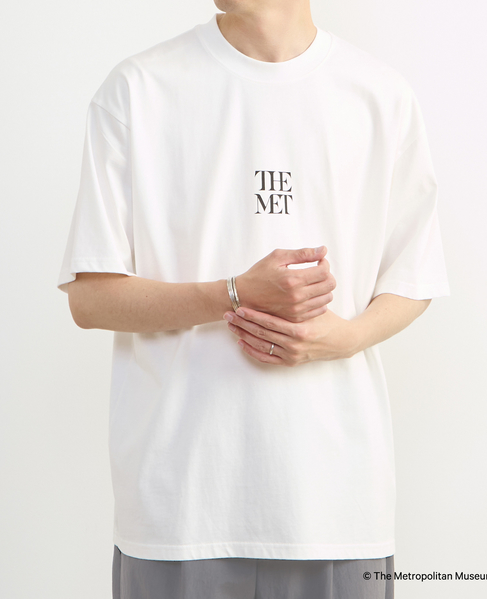 《コラボレーション》The Met × MEN'S MELROSE / コンテンポラリーアート プリントTシャツ 詳細画像 ホワイトＡ 19