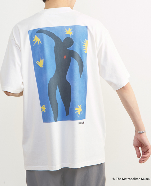 《コラボレーション》The Met × MEN'S MELROSE / コンテンポラリーアート プリントTシャツ 詳細画像 ホワイトＡ 20