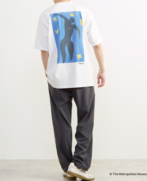 《コラボレーション》The Met × MEN'S MELROSE / コンテンポラリーアート プリントTシャツ 詳細画像 ホワイトＡ 24