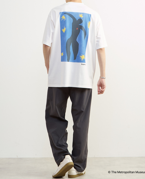 《コラボレーション》The Met × MEN'S MELROSE / コンテンポラリーアート プリントTシャツ 詳細画像 ホワイトＡ 25