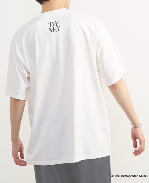 《コラボレーション》The Met × MEN'S MELROSE / コンテンポラリーアート プリントTシャツ 詳細画像 ホワイトＡ 4