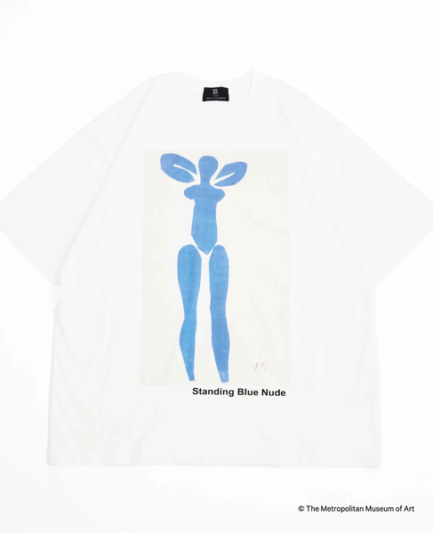 《コラボレーション》The Met × MEN'S MELROSE / コンテンポラリーアート プリントTシャツ 詳細画像 ホワイトＢ 2