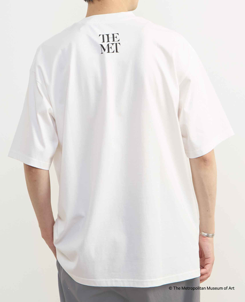 《コラボレーション》The Met × MEN'S MELROSE / コンテンポラリーアート プリントTシャツ 詳細画像 ホワイトＢ 6