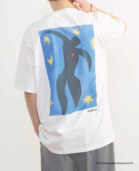 《コラボレーション》The Met × MEN'S MELROSE / コンテンポラリーアート プリントTシャツ 詳細画像 ホワイトＣ 6
