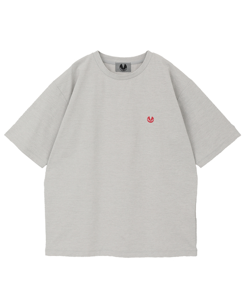 【MASTER FRAME/マスターフレーム】テックジャージワンポイントロゴTシャツ 詳細画像 ライトグレー 17