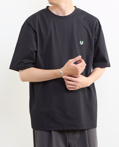 【MASTER FRAME/マスターフレーム】テックジャージワンポイントロゴTシャツ 詳細画像 ブルー 10