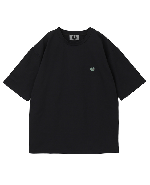 【MASTER FRAME/マスターフレーム】テックジャージワンポイントロゴTシャツ 詳細画像 ネイビー 2