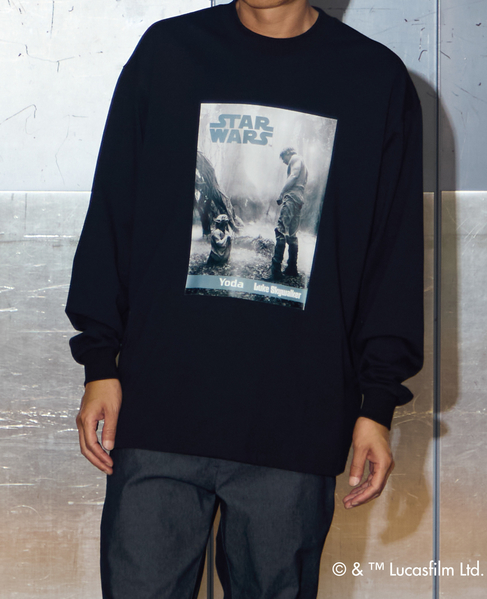MASTER FRAME / STARWARS / クラシックフォトTシャツ 詳細画像 ブラック 1