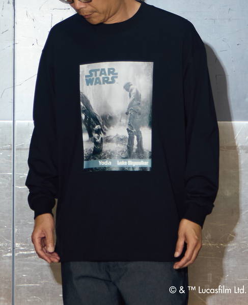 MASTER FRAME / STARWARS / クラシックフォトTシャツ 詳細画像 ブラック 5