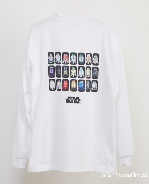 MASTER FRAME / STARWARS / アストロメックロイドTシャツ 詳細画像 ホワイト 3