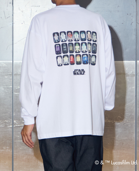 MASTER FRAME / STARWARS / アストロメックロイドTシャツ 詳細画像 ホワイト 7