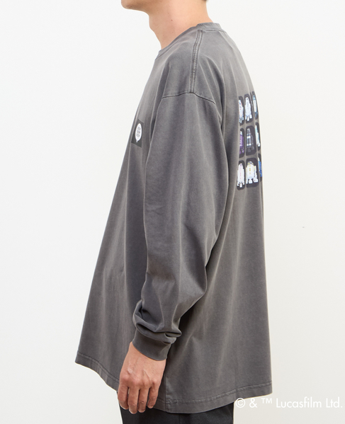 MASTER FRAME / STARWARS / アストロメックロイドTシャツ 詳細画像 チャコールグレー 3