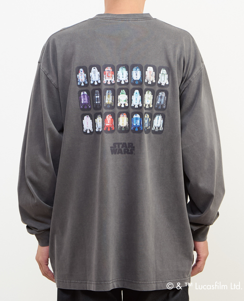 MASTER FRAME / STARWARS / アストロメックロイドTシャツ 詳細画像 チャコールグレー 4