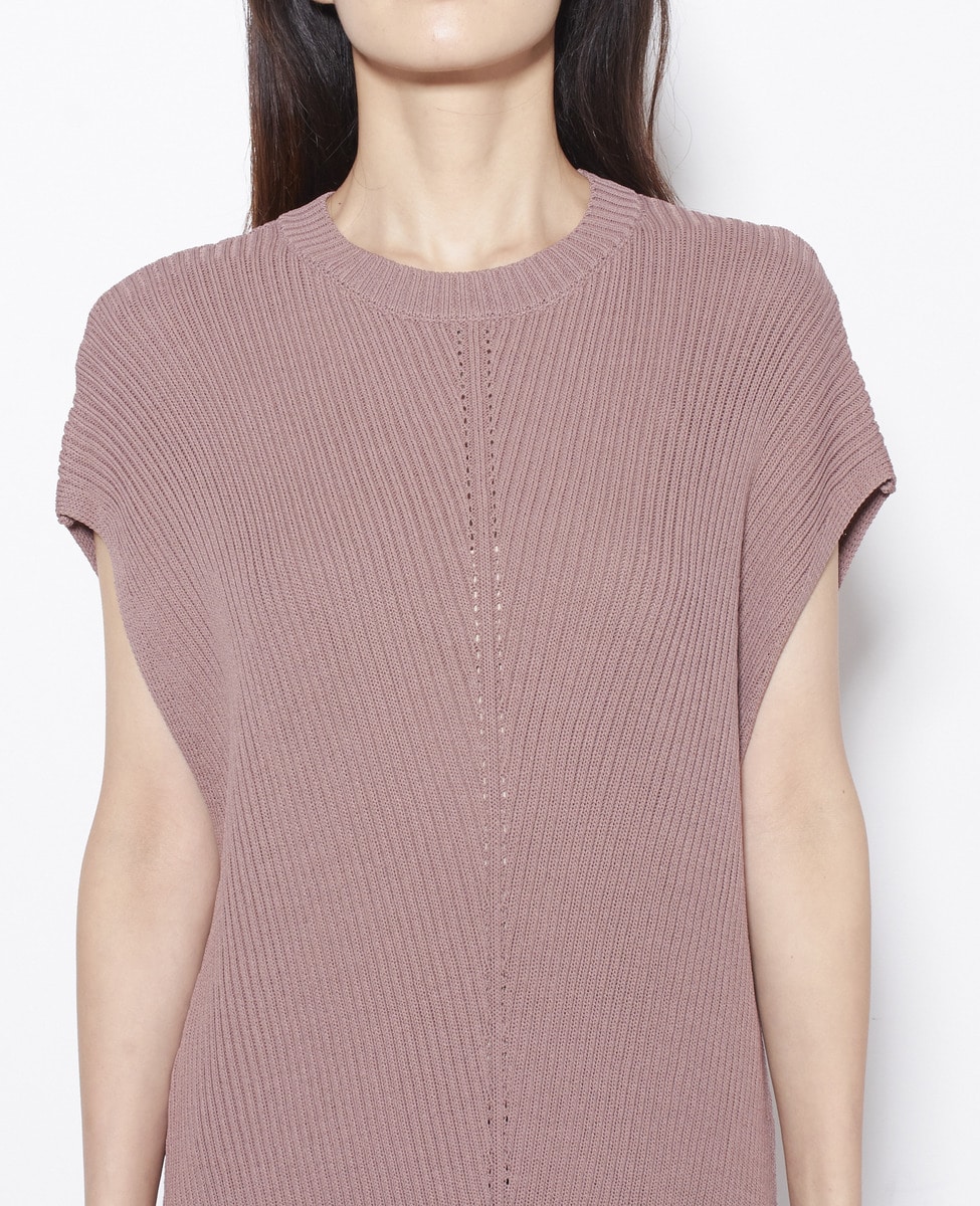 ロングニットベスト 商品詳細 メルローズ公式通販 Melrose Store メルローズストア