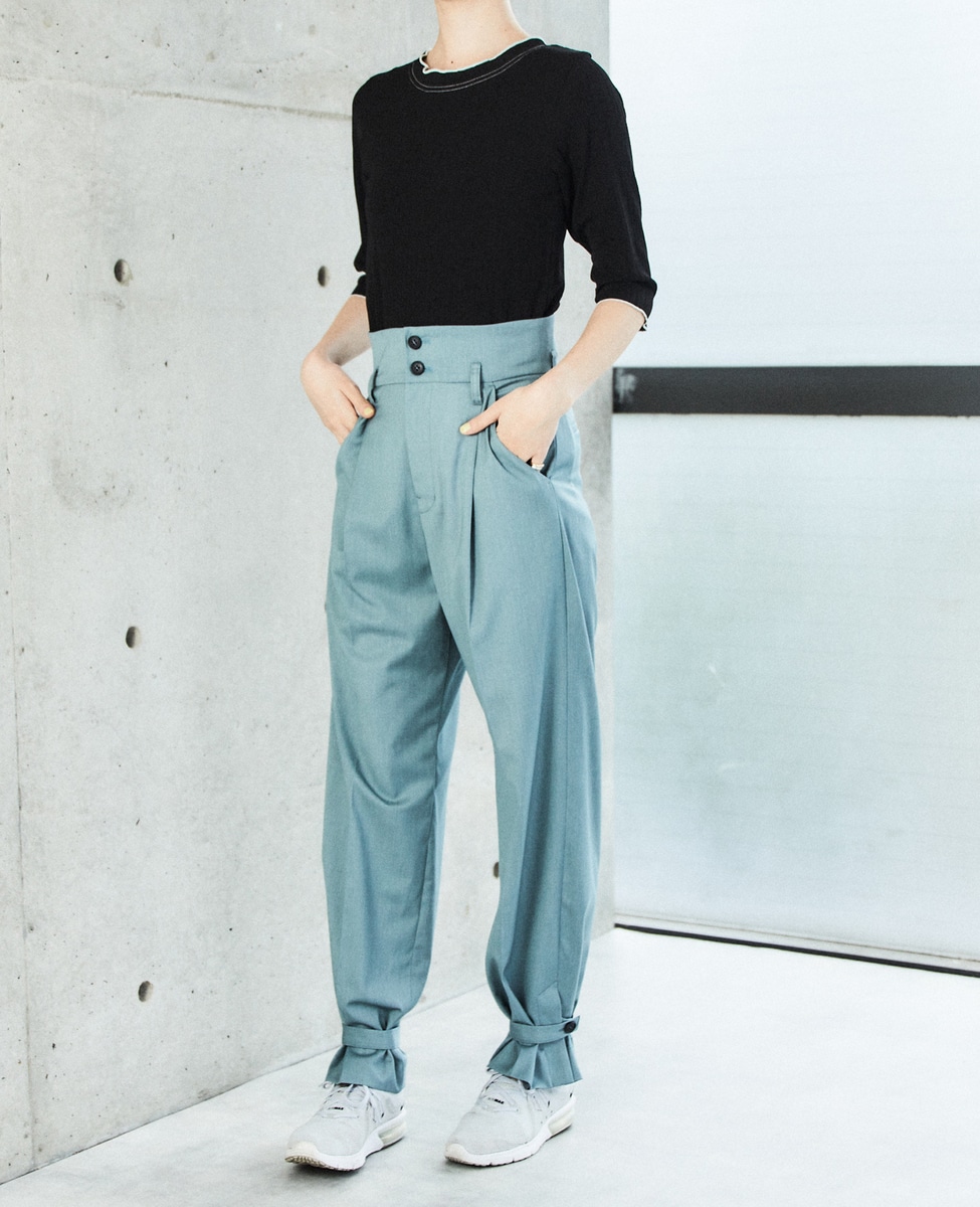 裾しぼりパンツ 商品詳細 メルローズ公式通販 Melrose Store メルローズストア