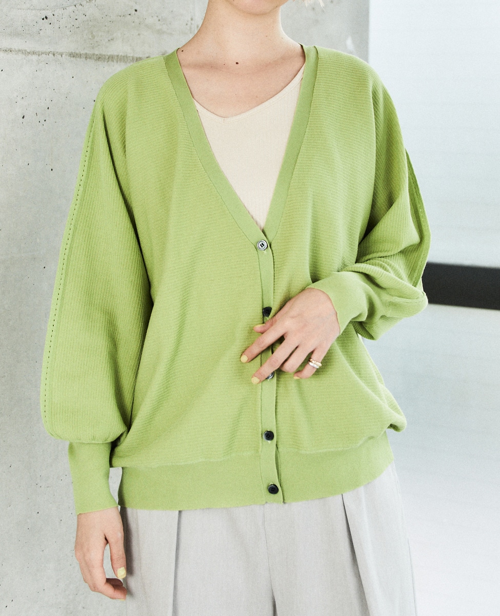 ドルマンスリーブシアーカーディガン 商品詳細 メルローズ公式通販 Melrose Store メルローズストア