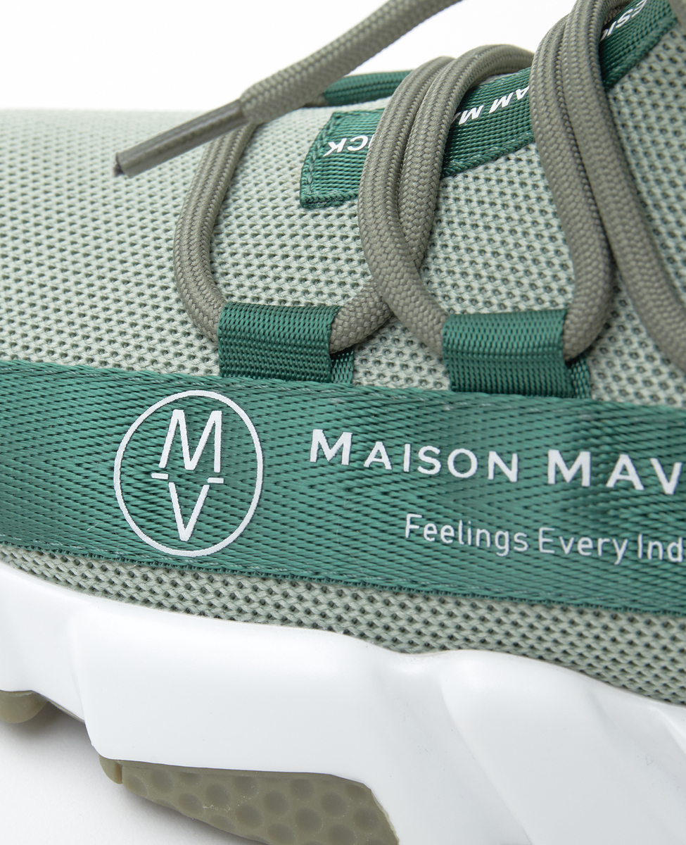 【MAISON MARVERICK PRESENTS （メゾンマーベリックプレゼンツ】Dad Sneaker 詳細画像 グリーン 8