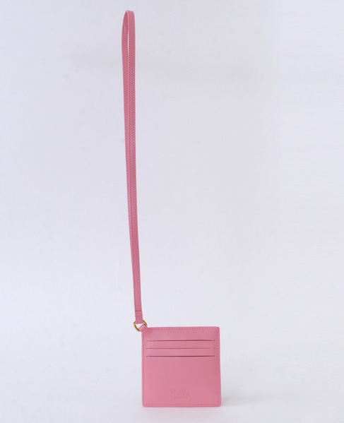 【Casablanca（カサブランカ）】LEATHER CARD HOLDER   AS22-BAG-007 詳細画像 ピンク 3