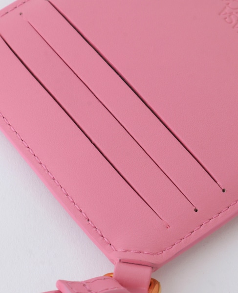 【Casablanca（カサブランカ）】LEATHER CARD HOLDER   AS22-BAG-007 詳細画像 ピンク 6
