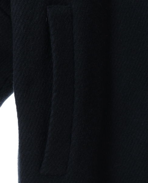 ウール混袖ﾎﾞﾘｭｰﾑタックコート 詳細画像 ネイビー 15