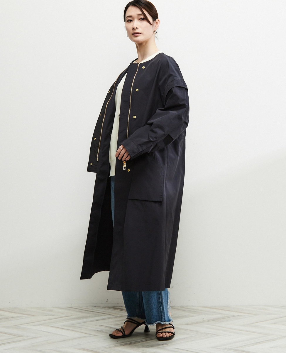 2wayノーカラーコート 商品詳細 メルローズ公式通販 Melrose Store メルローズストア 2wayノーカラーコート 商品詳細 メルローズ公式通販 Melrose Store メルローズストア