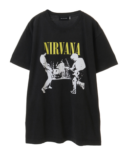 “NIRVANA”プリントTシャツ