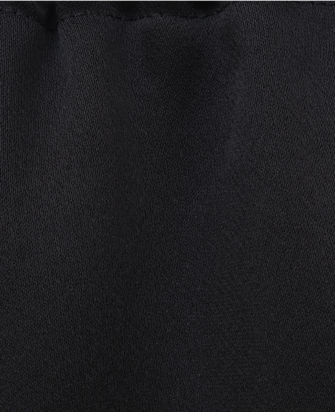 上品な光沢感のウエストゴムタイトスカート 詳細画像 ブラック 5