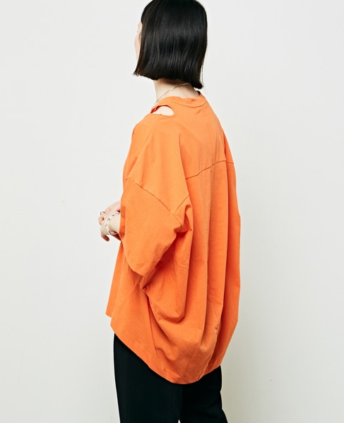 ビックシルエットTシャツ 詳細画像 オレンジ 3