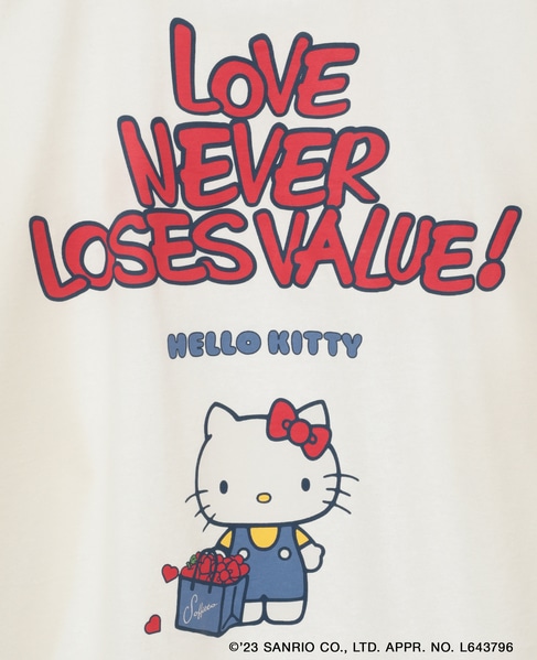 【メルローズ50周年限定】Soffitto×Hello Kittyコラボ長袖Tシャツ 詳細画像 レッド 4