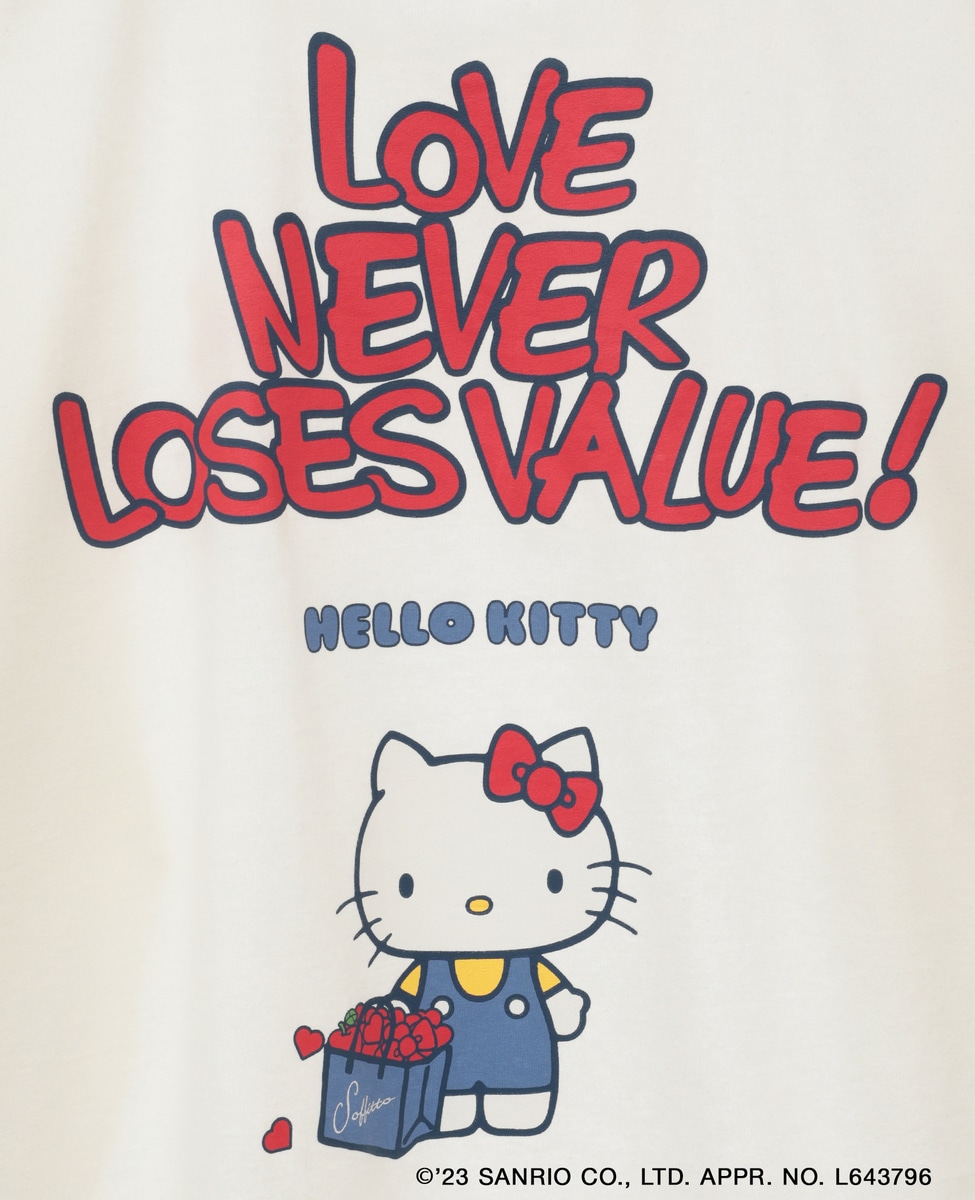メルローズ50周年限定】Soffitto×Hello Kittyコラボ長袖Tシャツ