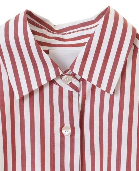 【THE FLATS】STRIPE N/S SHIRTS 詳細画像 レッド 5