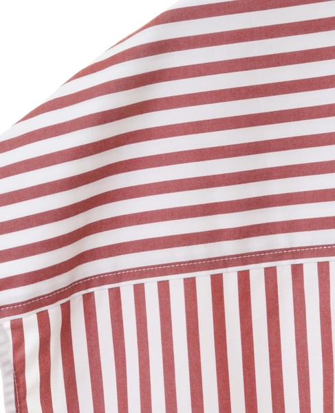 【THE FLATS】STRIPE N/S SHIRTS 詳細画像 レッド 7
