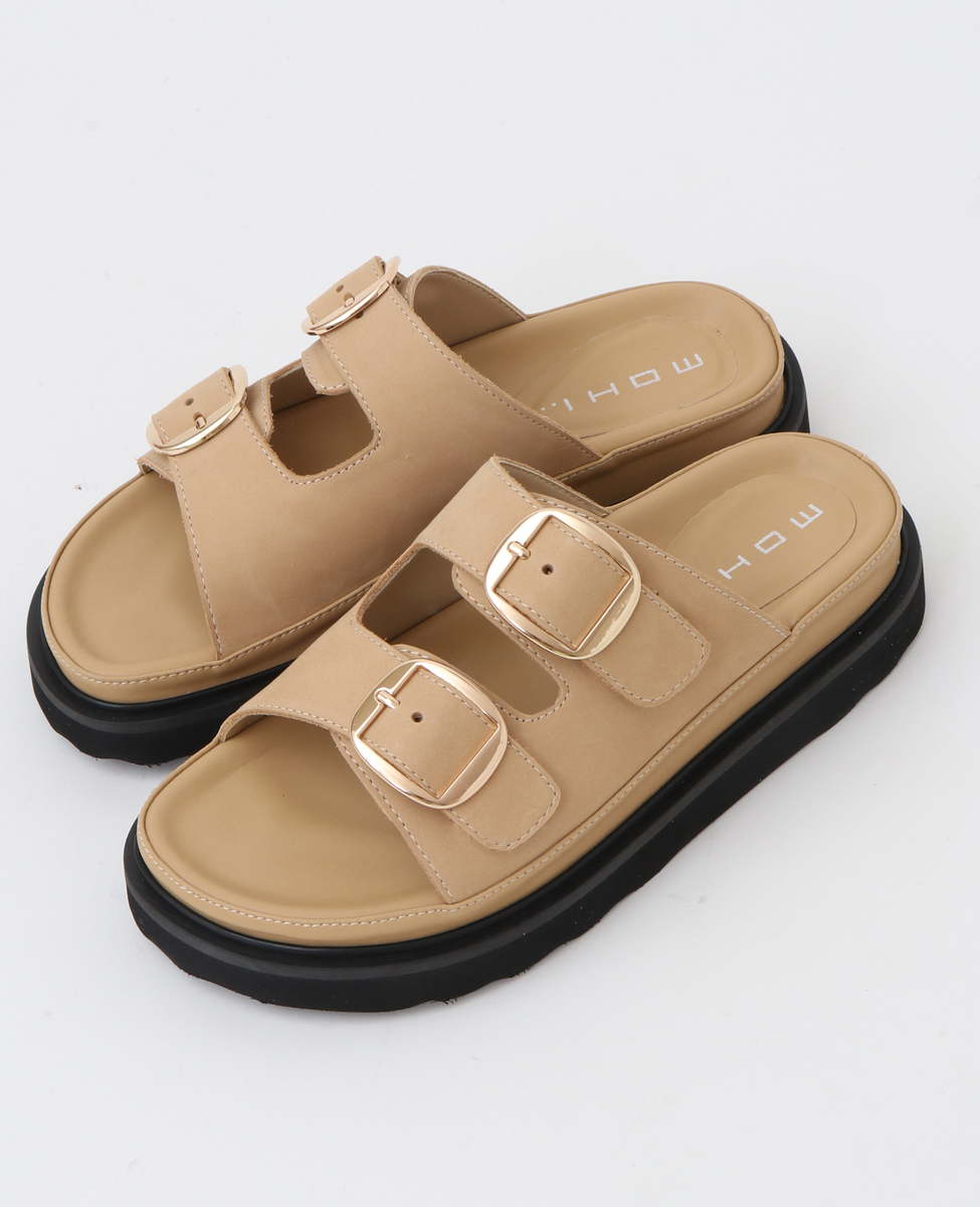 MOHI/モヒ】GOLD BUCKLE SANDAL-