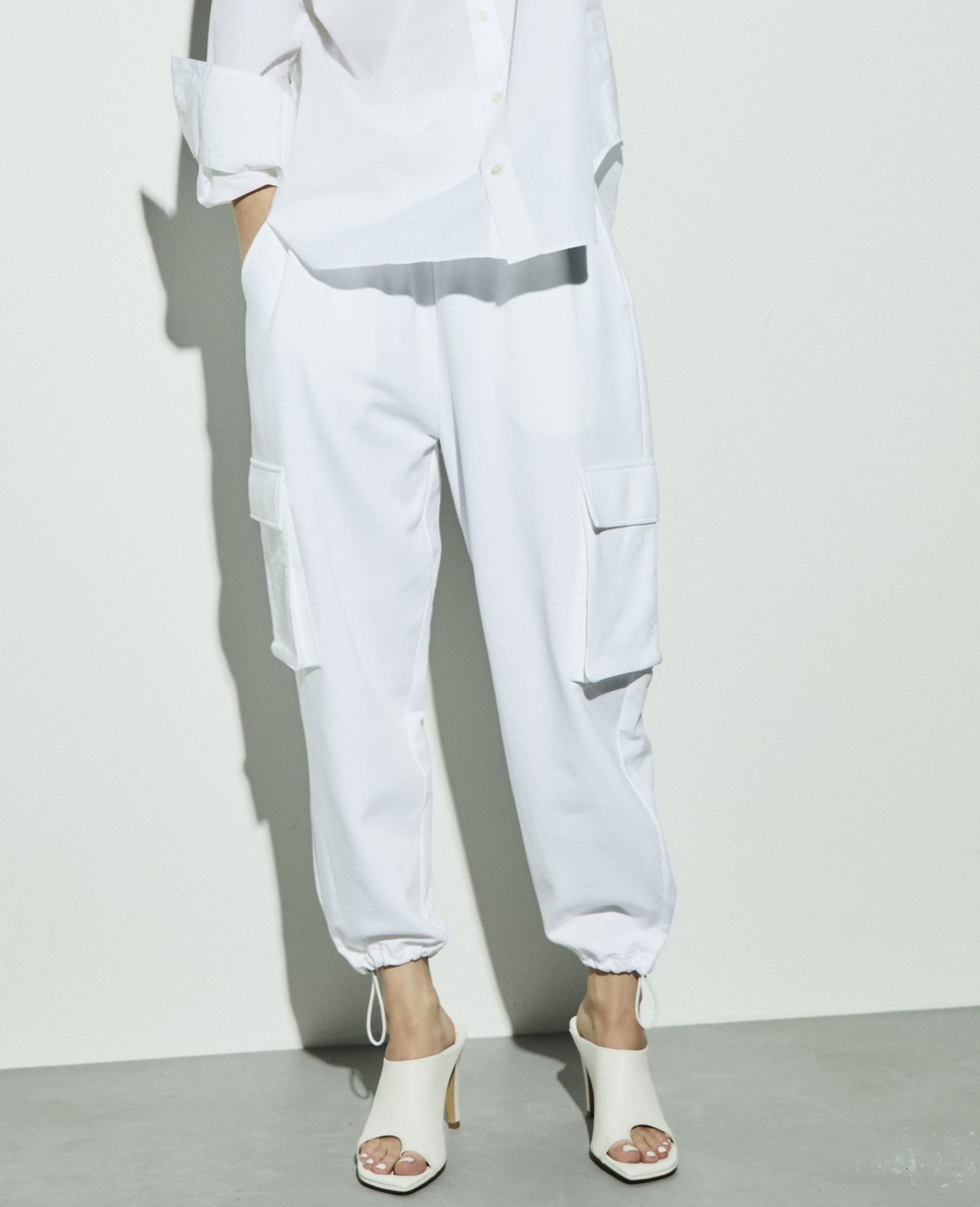 【THE FLATS】 DRAWSTRING CARGO PANTS｜商品詳細｜メルローズ公式通販 MELROSE STORE（メルローズストア）