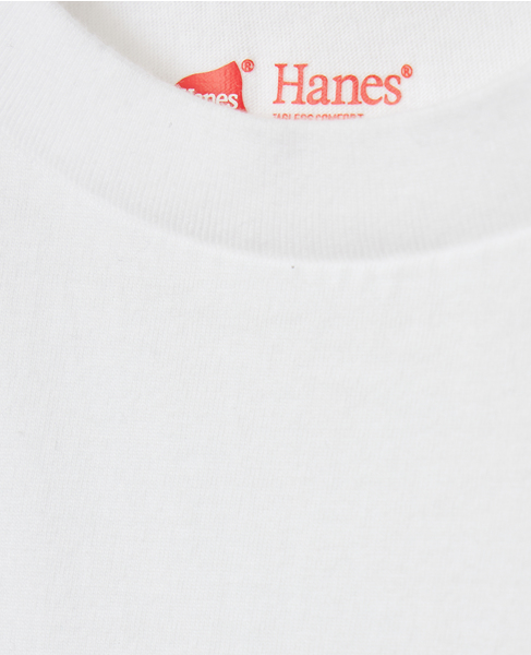 【Hanes/ヘインズ】2パックスリーブレスTシャツ 詳細画像 ホワイト×ブラック 7