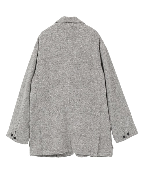 【迷迭香/マンネンロウ】ヘリンボーンテーラードジャケット 詳細画像 ベージュ 2