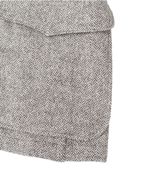 【迷迭香/マンネンロウ】ヘリンボーンテーラードジャケット 詳細画像 ベージュ 5