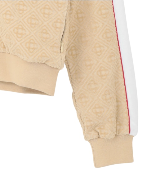 【Casablanca/カサブランカ】MF23-JTP-179-01  ジップアップブルゾン 詳細画像 ベージュ 5