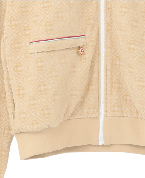 【Casablanca/カサブランカ】MF23-JTP-179-01  ジップアップブルゾン 詳細画像 ベージュ 6