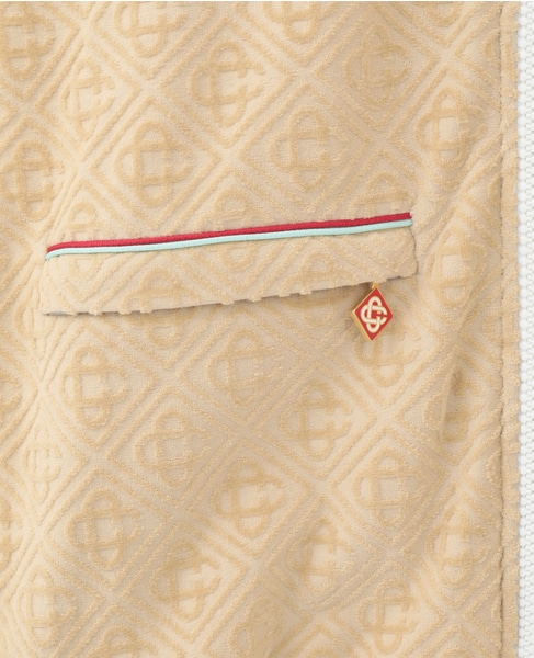 【Casablanca/カサブランカ】MF23-JTP-179-01  ジップアップブルゾン 詳細画像 ベージュ 9