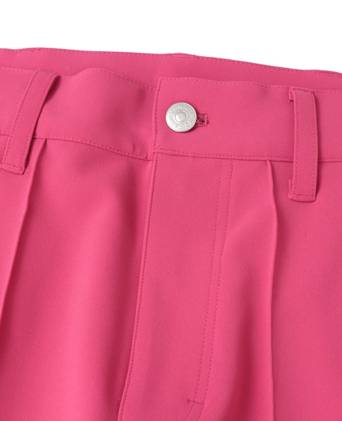 【NOMA t.d./ノーマティーディー】センタープレステーパードパンツ 詳細画像 ピンク 3