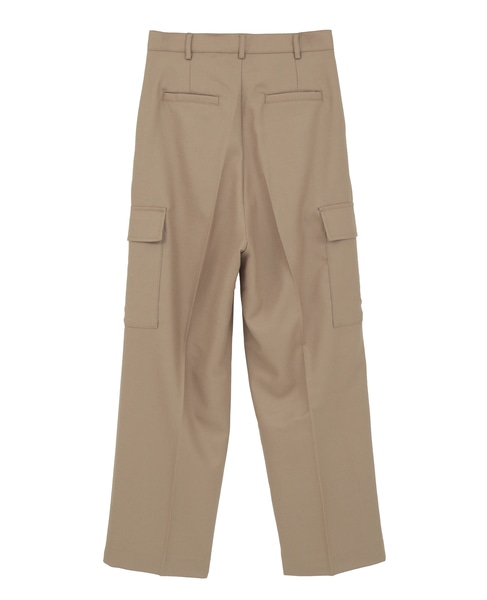 【THE FLATS（ザ フラッツ）】テーパードカーゴパンツ 詳細画像 キャメル 11