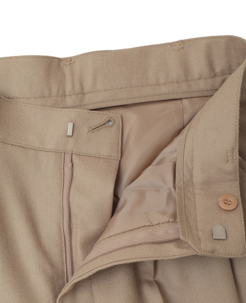 【THE FLATS（ザ フラッツ）】テーパードカーゴパンツ 詳細画像 キャメル 14
